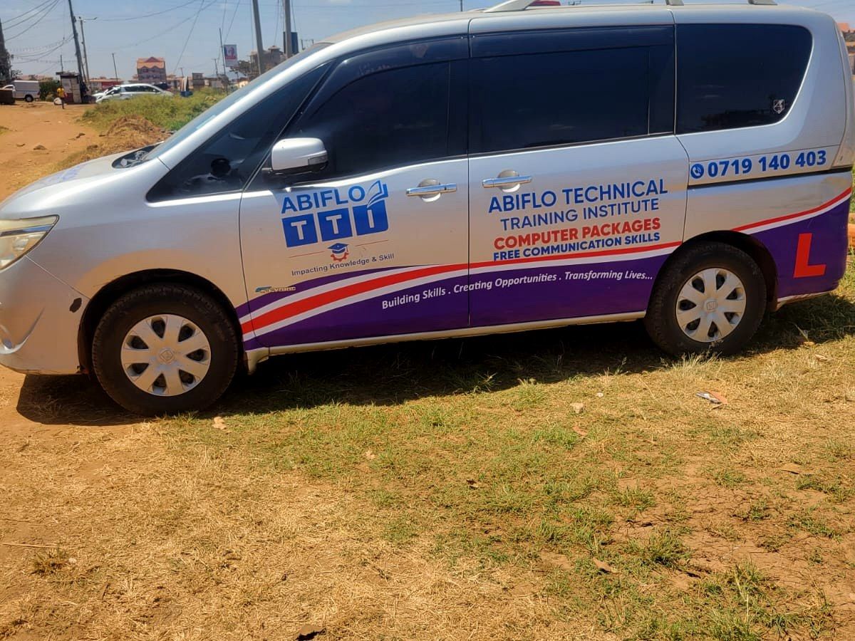 ABIFLO TTI vehicle livery advertising Computer Packages with free Communication Skills